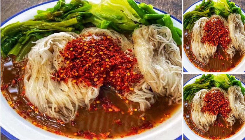 แจกสูตรทำ "ข้าวปุ้นซาว" ขนมจีนซาว ขนมจีนน้ำนัว สูตรปลาร้า อร่อยแซ่บทำ ...